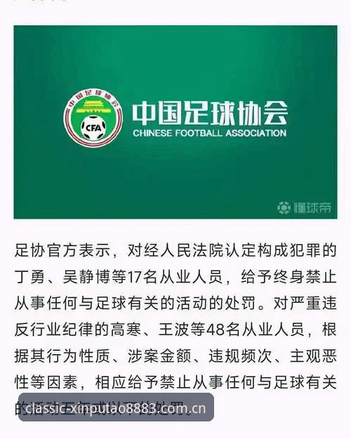 中国足协第三批禁足名单深度评测：新葡萄8883平台视角下的行业整顿风暴